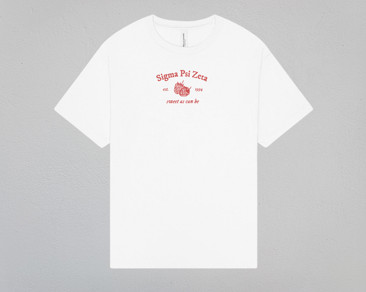 Sigma Psi Zeta Sweet As Can Be Tee
