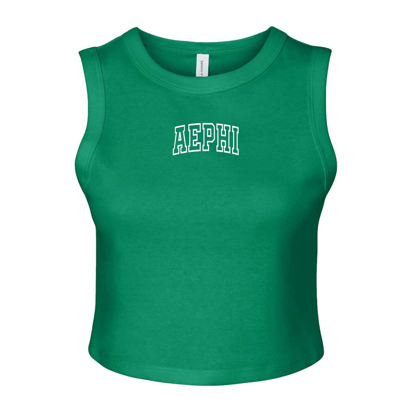 Alpha Epsilon Phi Classic Green Crop Top