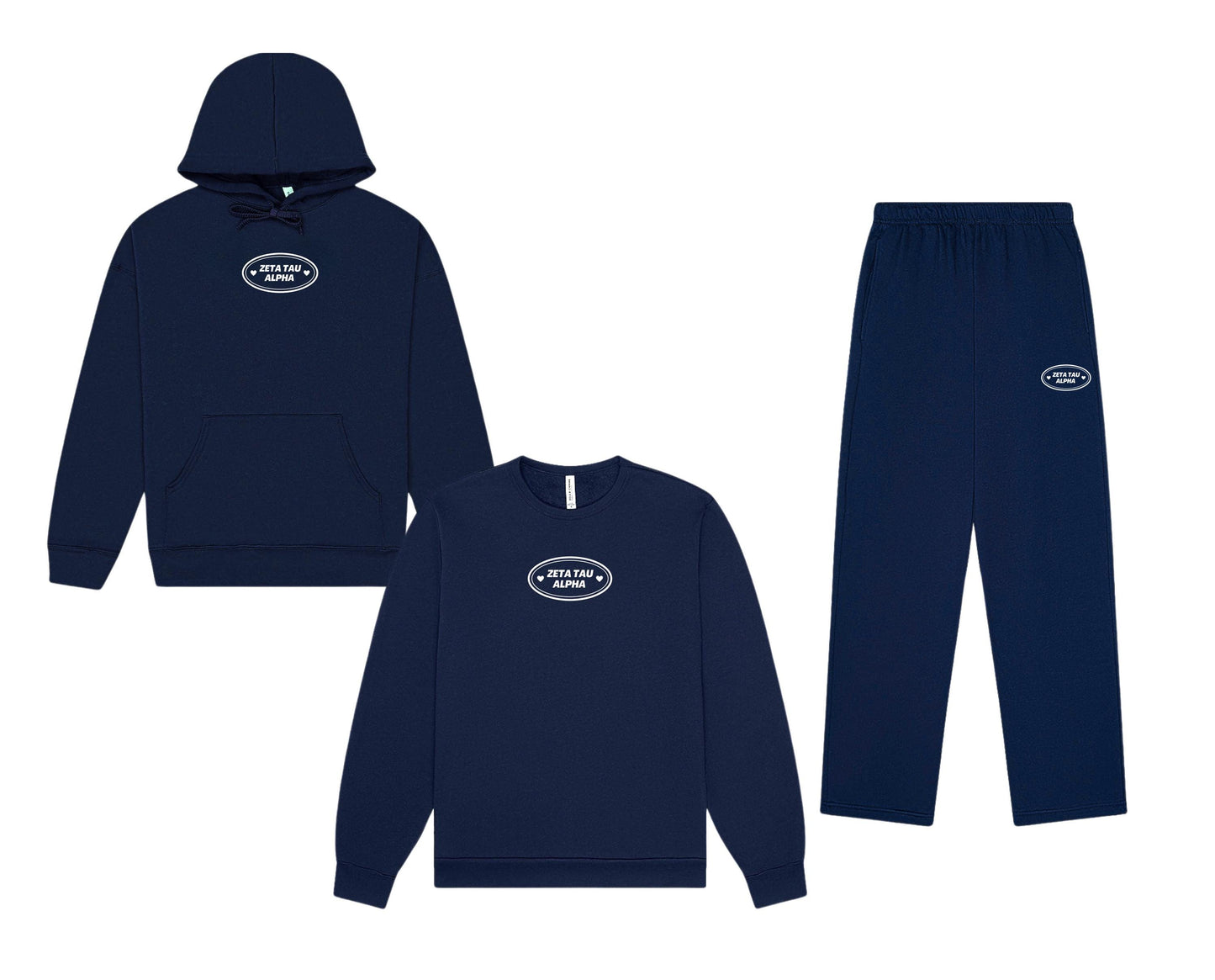 Zeta Tau Alpha Trendsetter Sweat Set