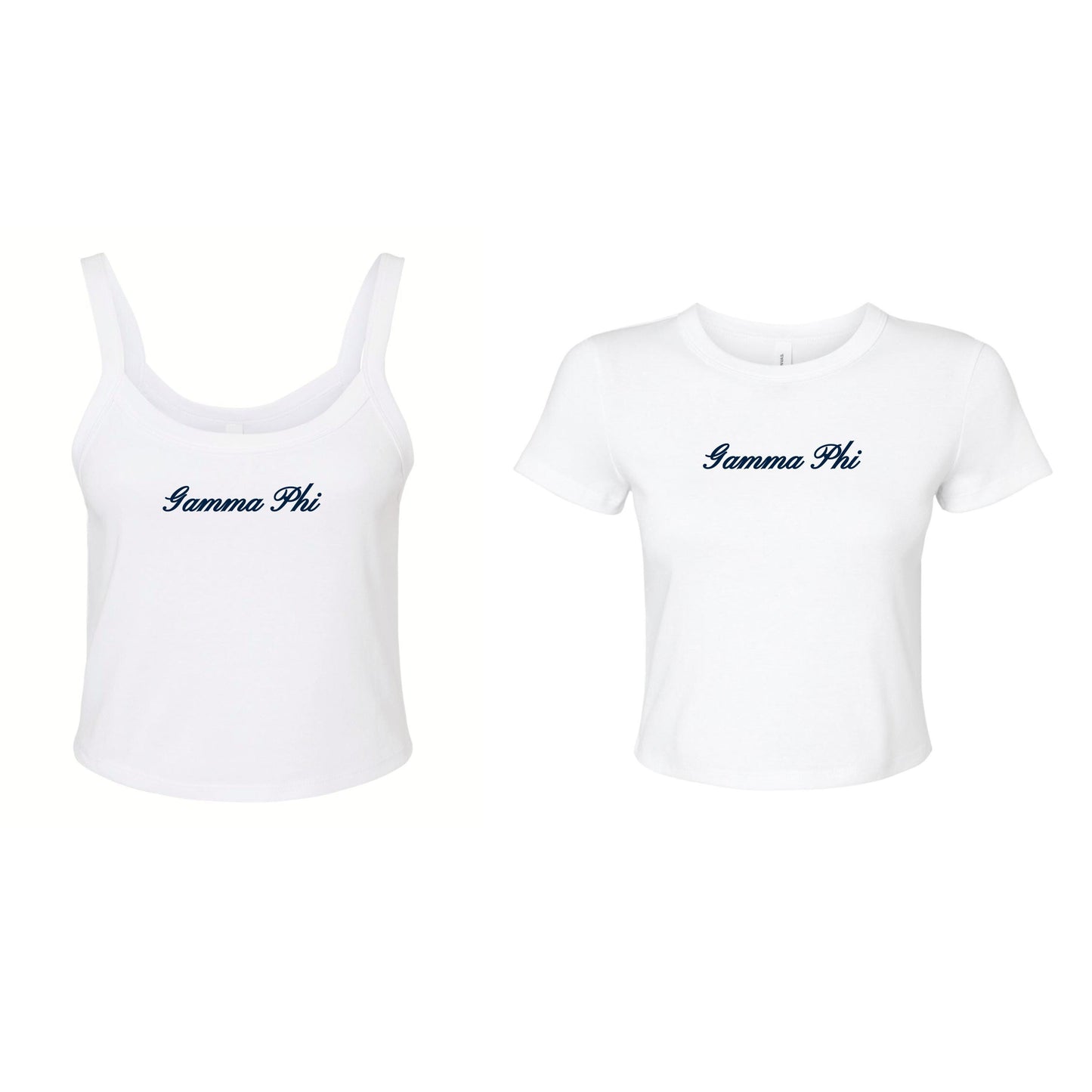 Gamma Phi Beta Cloud Nine Crop Top