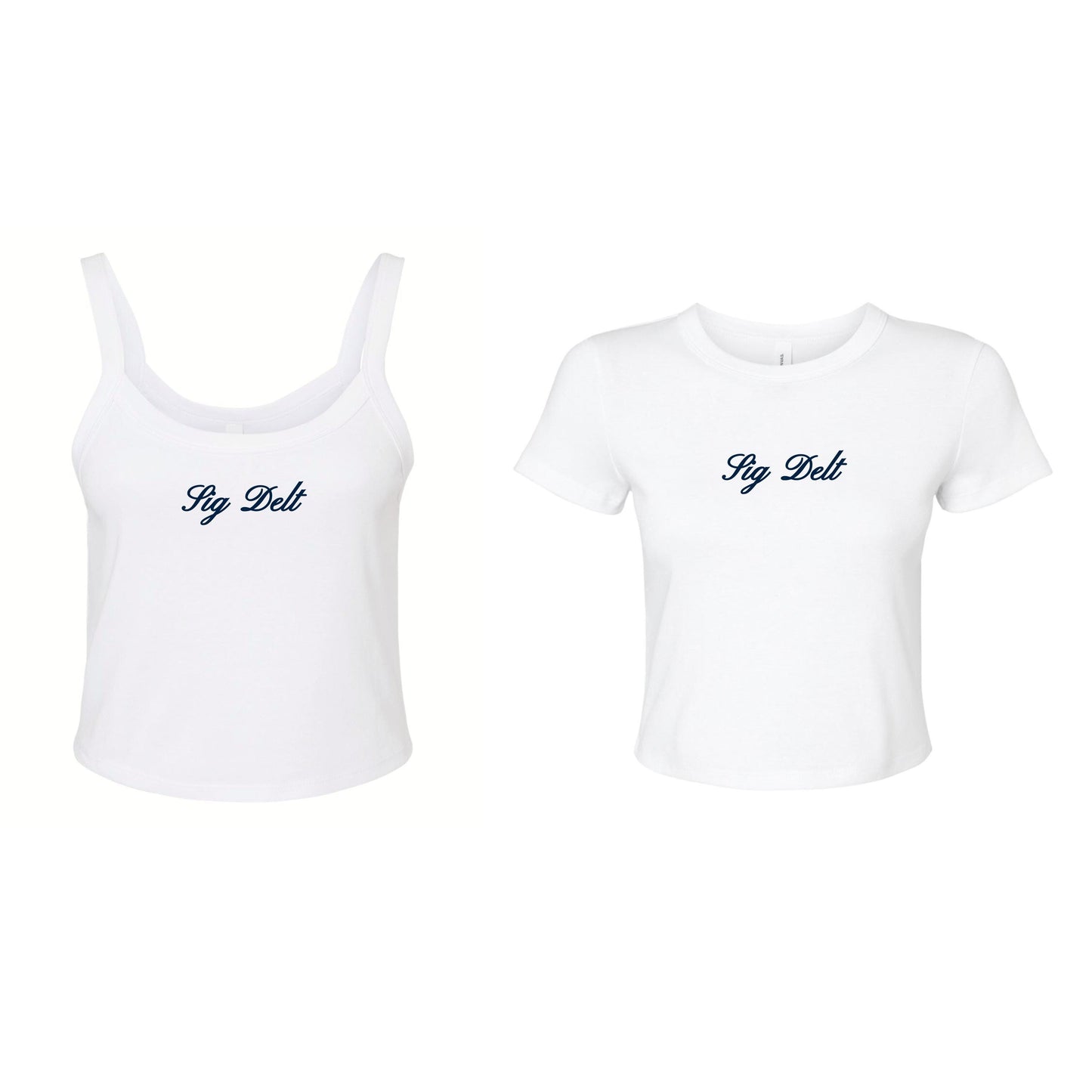 Sigma Delta Tau Cloud Nine Crop Top