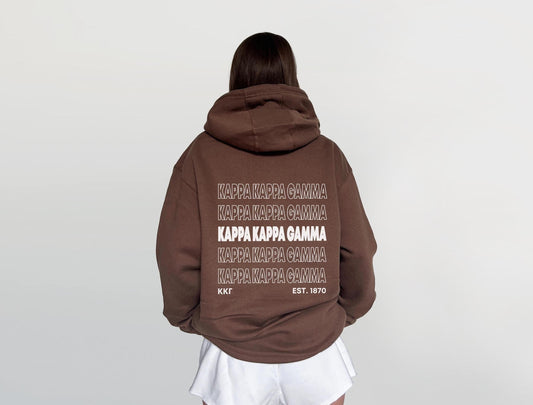 Kappa Kappa Gamma Brown Sweatshirt