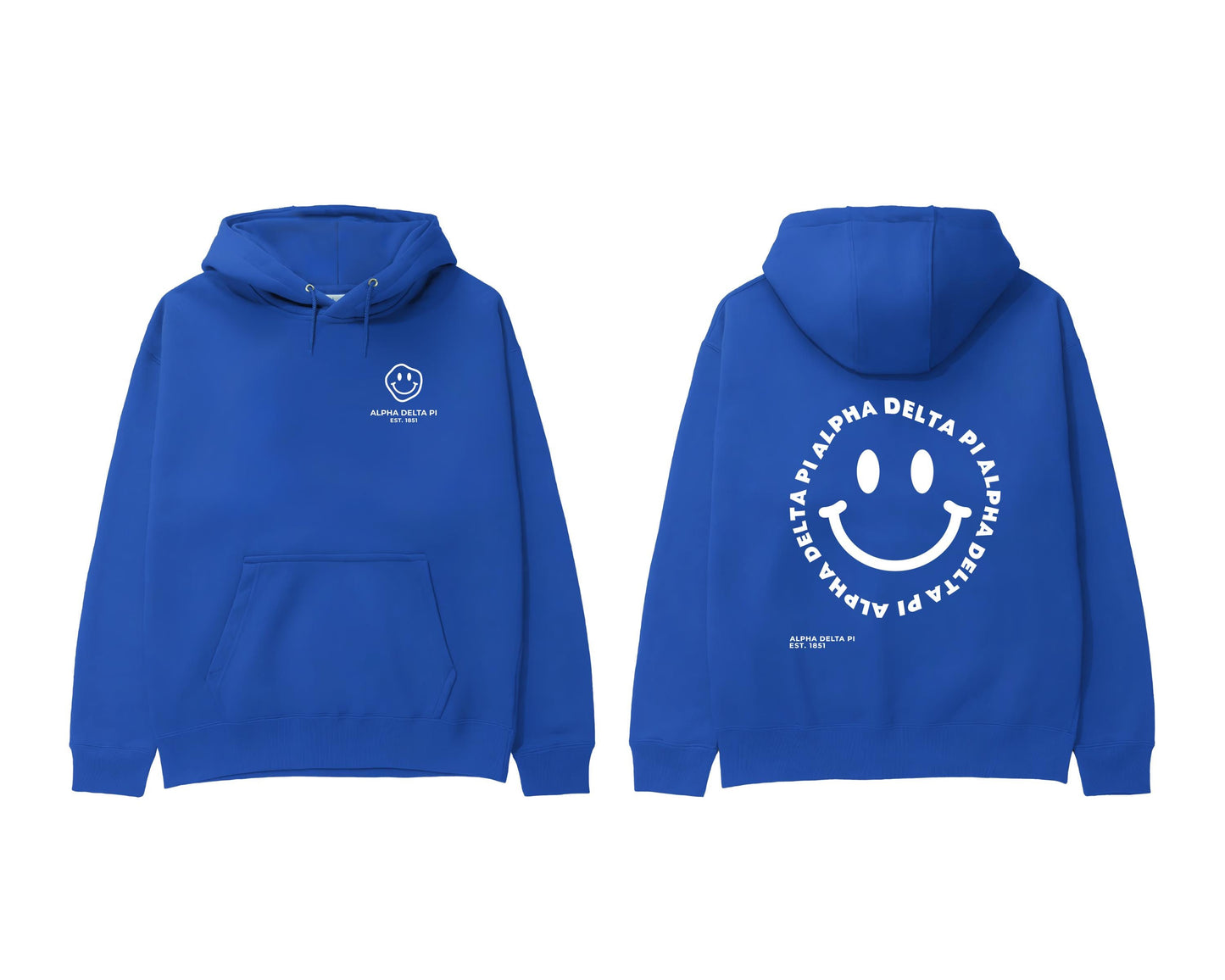 Alpha Delta Pi Smiley Face Sweatshirt