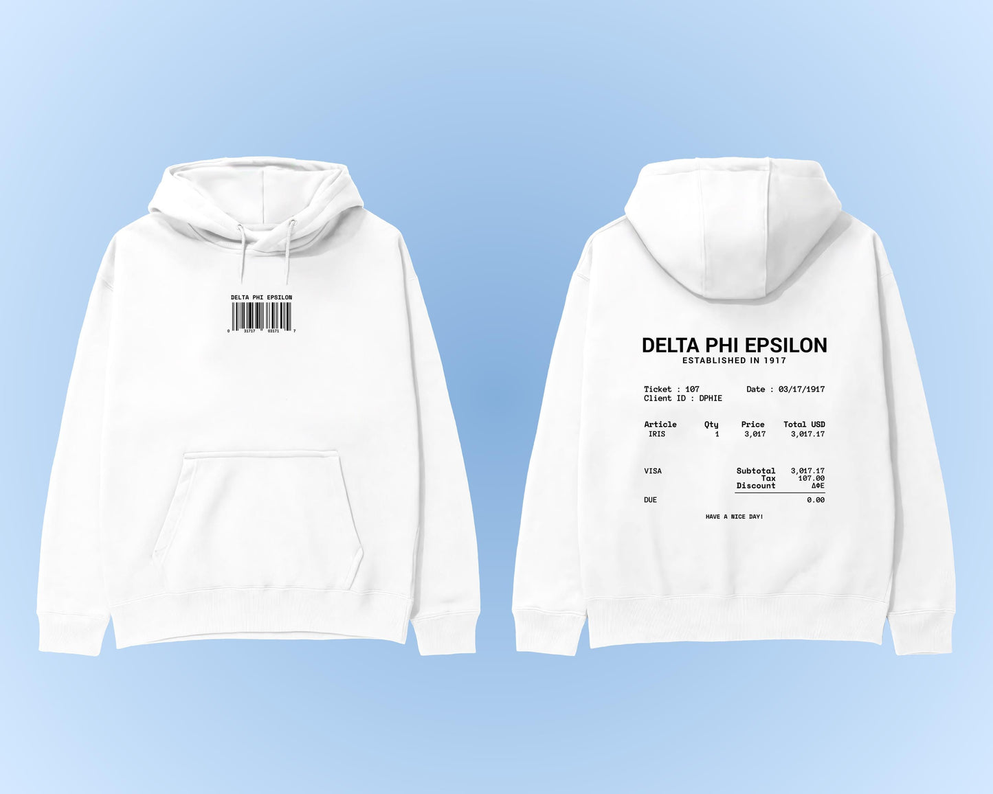 Delta Phi Epsilon Have A Nice Day Sweatshirt