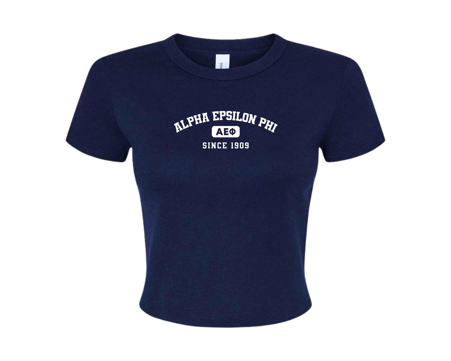 Alpha Epsilon Phi Game Day Crop Top