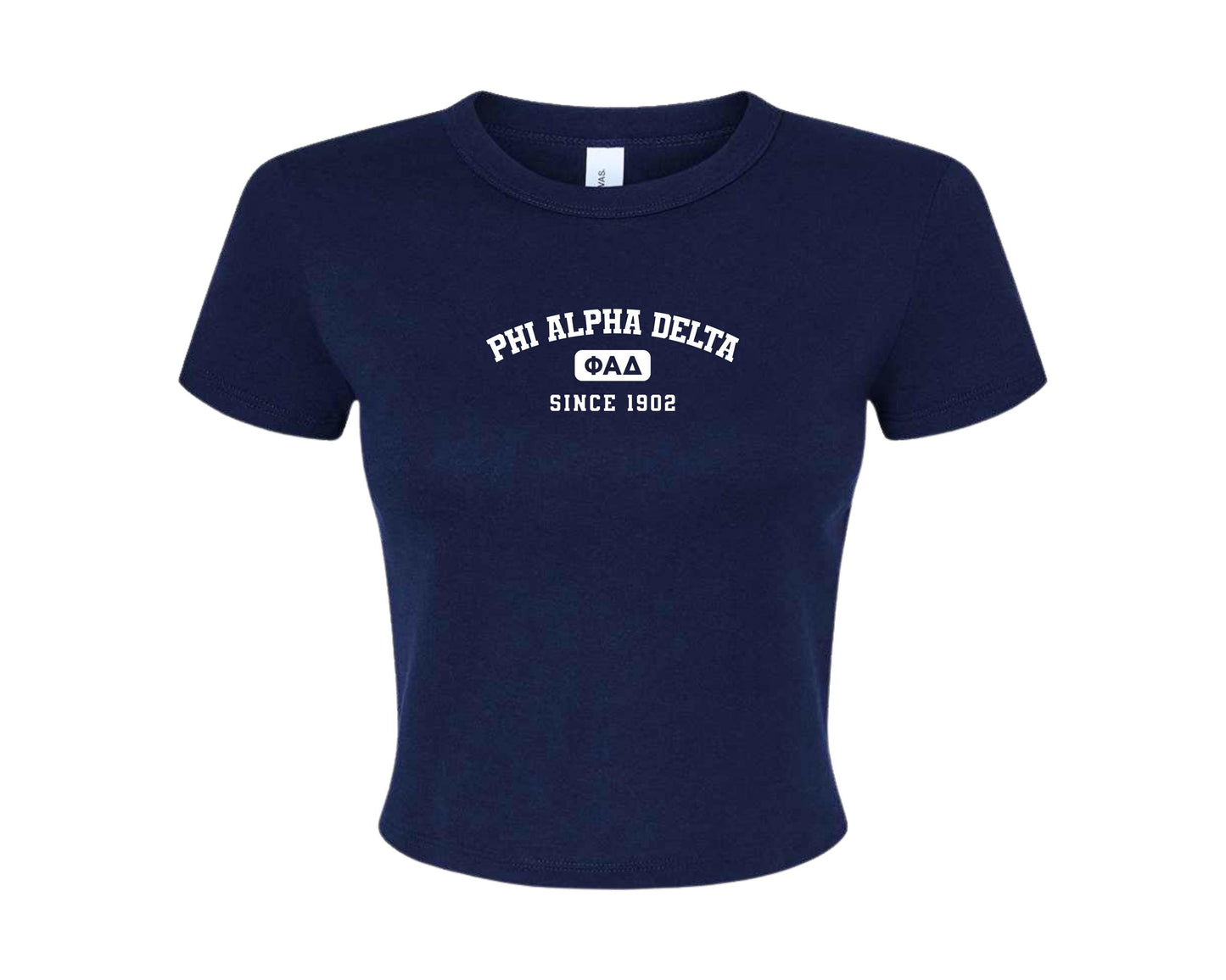 Phi Alpha Delta Game Day Crop Top