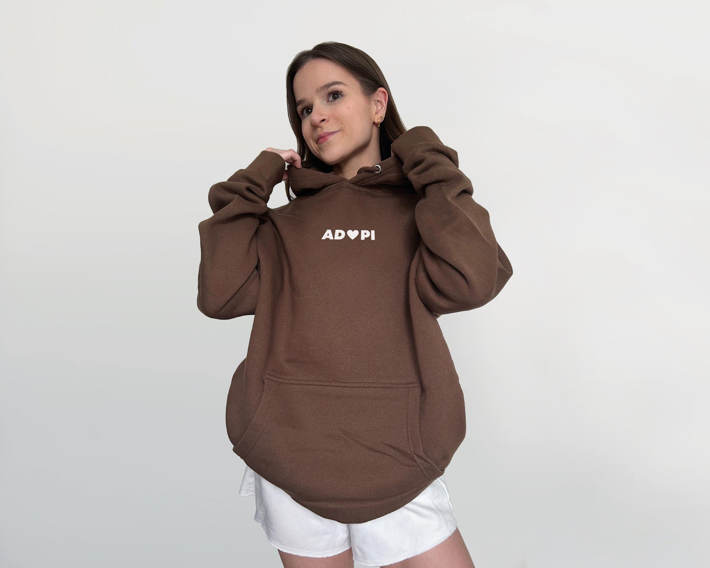 Alpha Delta Pi Brown Sweatshirt