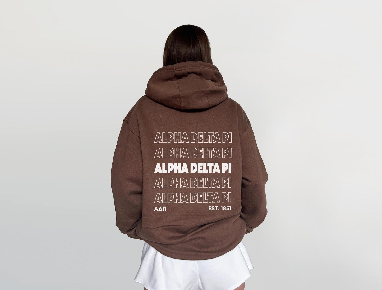 Alpha Delta Pi Brown Sweatshirt