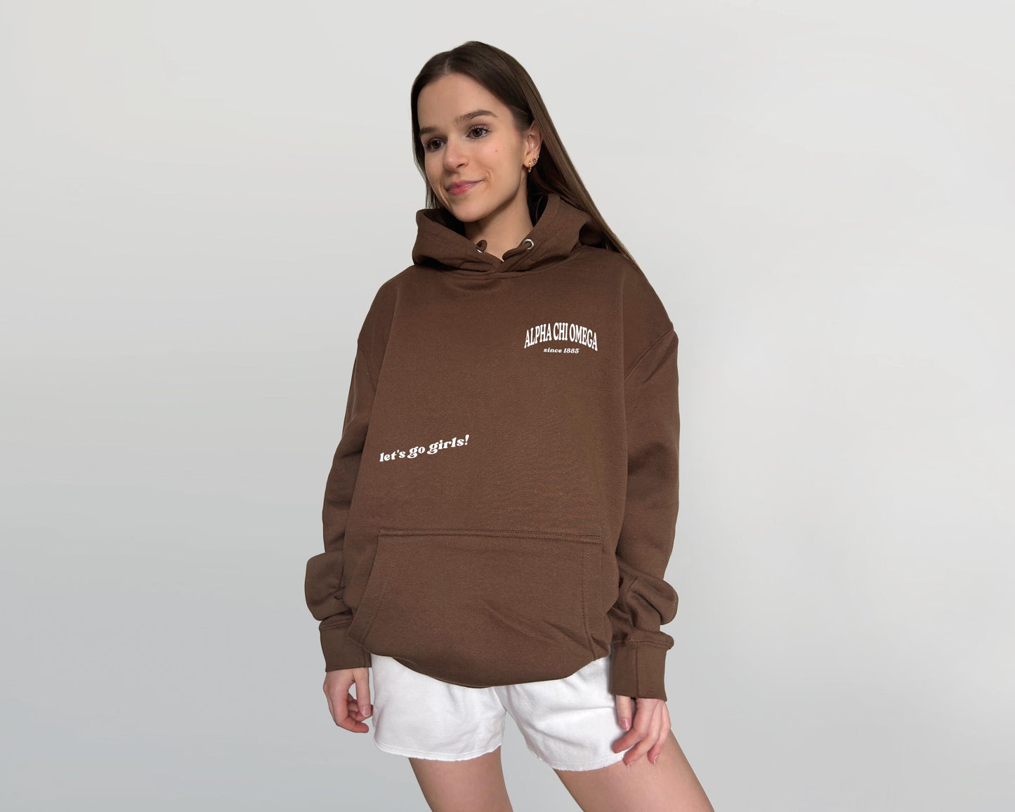 Alpha Chi Omega Let's Go Girls Sweatshirt