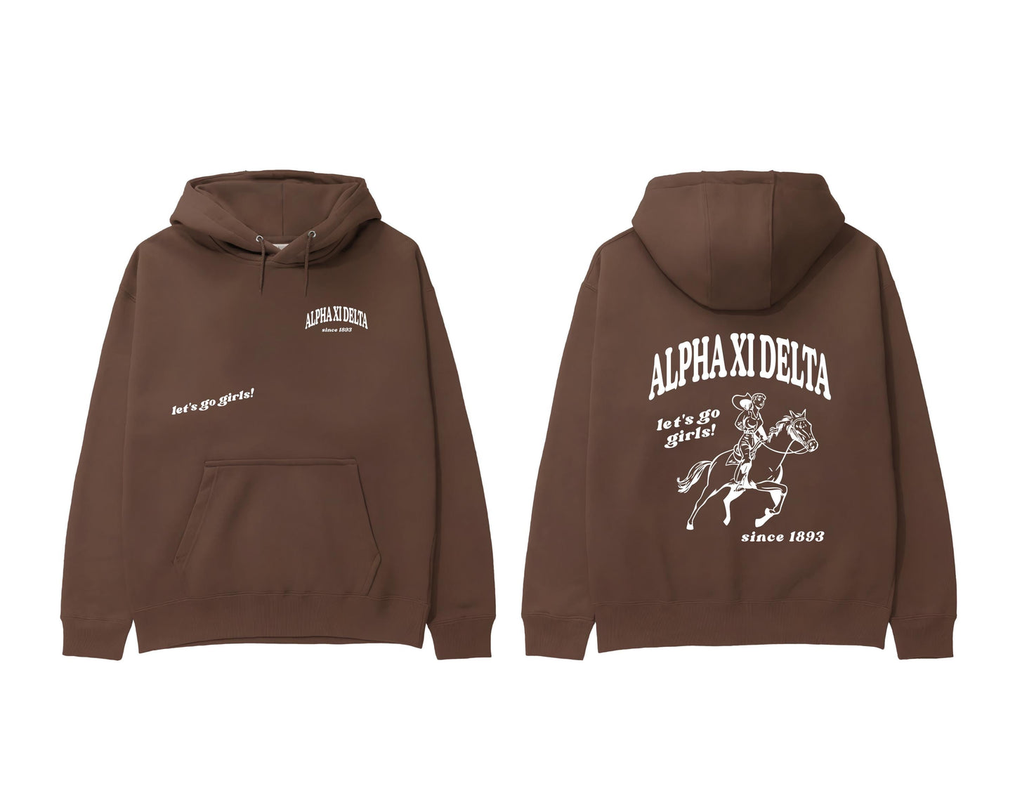 Alpha Xi Delta Let's Go Girls Sweatshirt