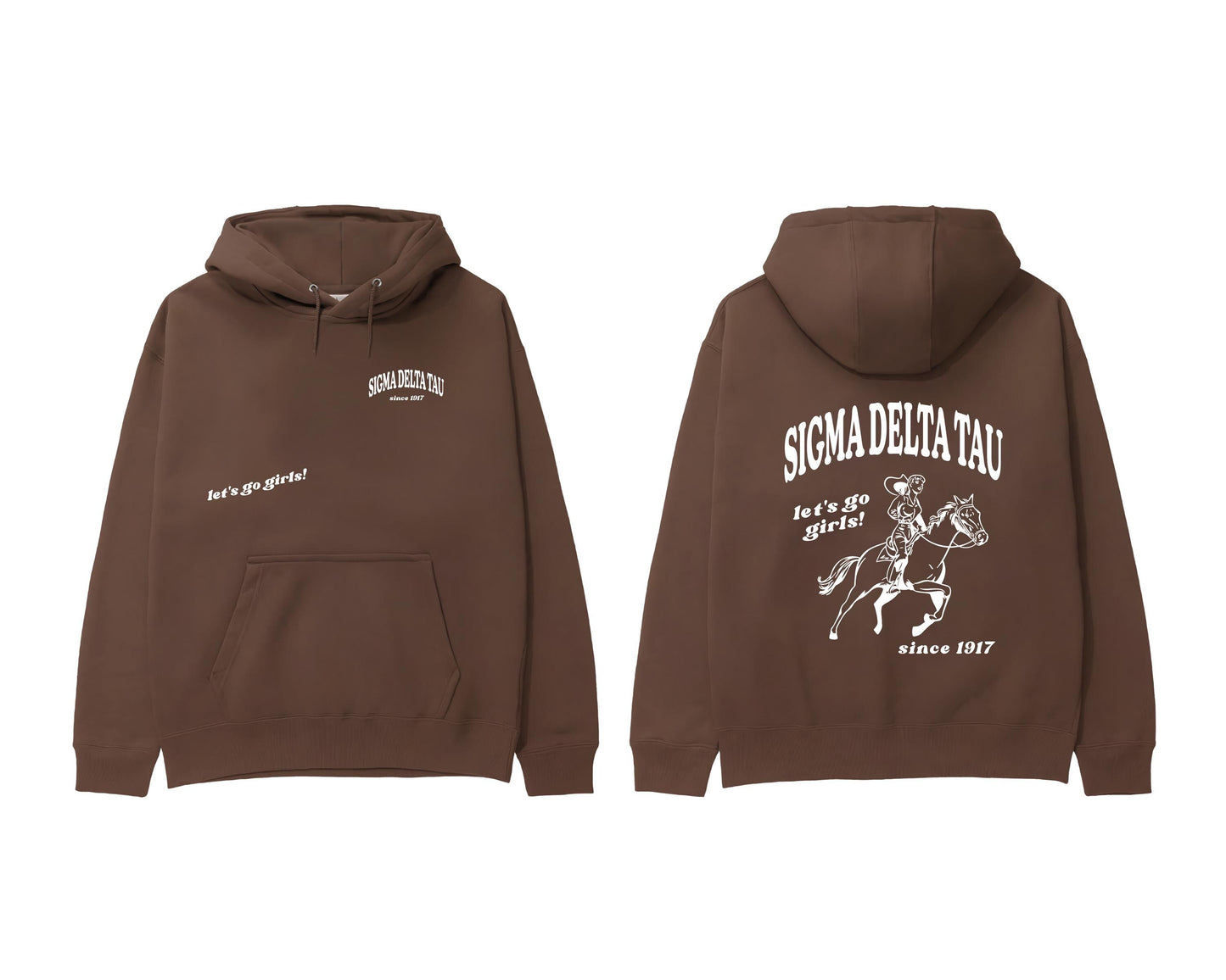 Sigma Delta Tau Let's Go Girls Sweatshirt