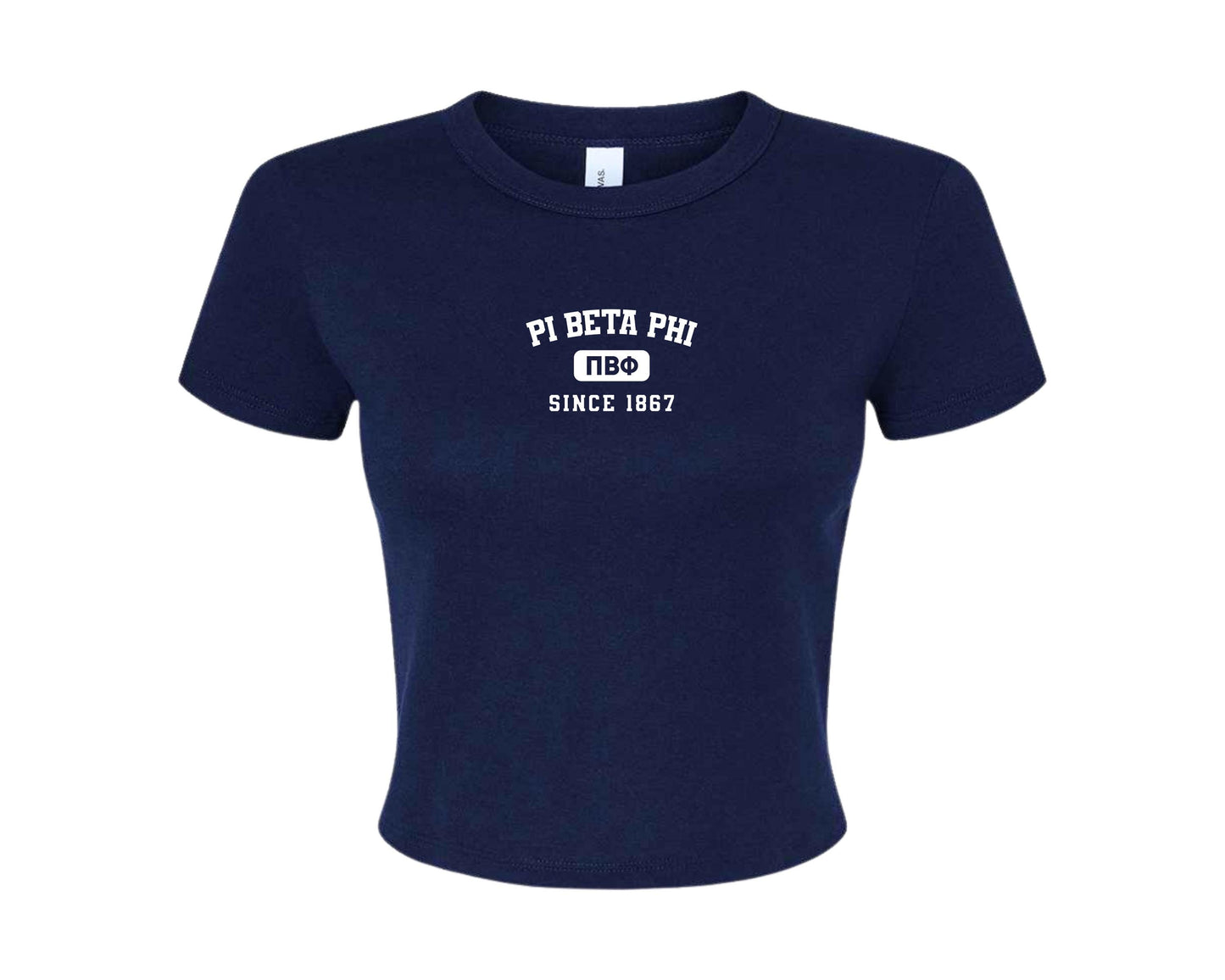 Pi Beta Phi Game Day Crop Top