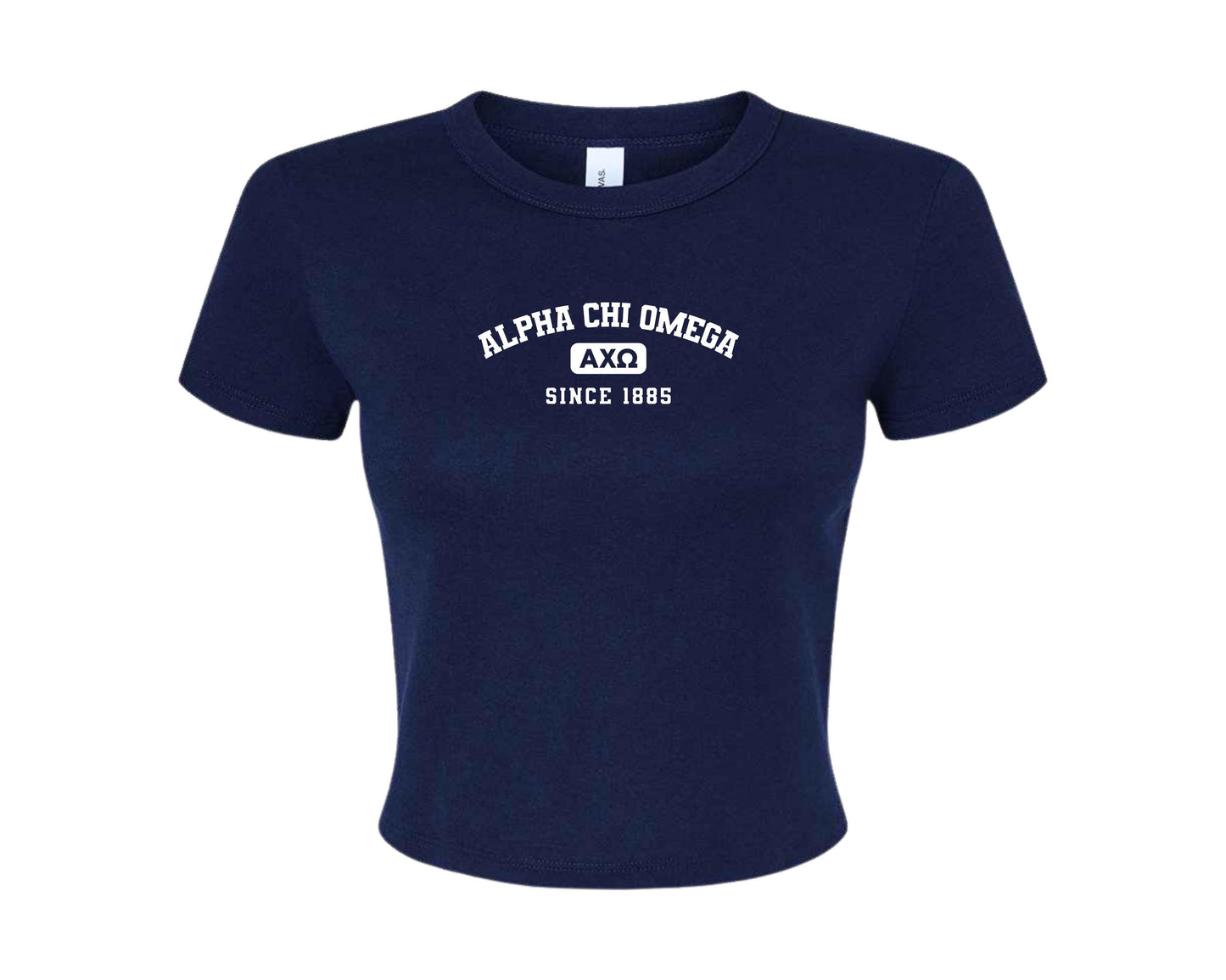 Alpha Chi Omega Game Day Crop Top