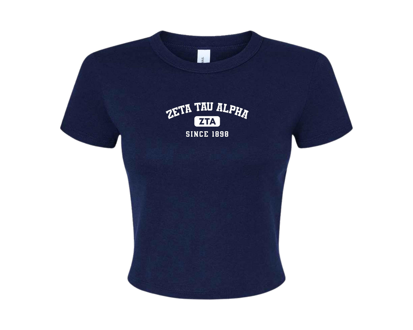 Zeta Tau Alpha Game Day Crop Top