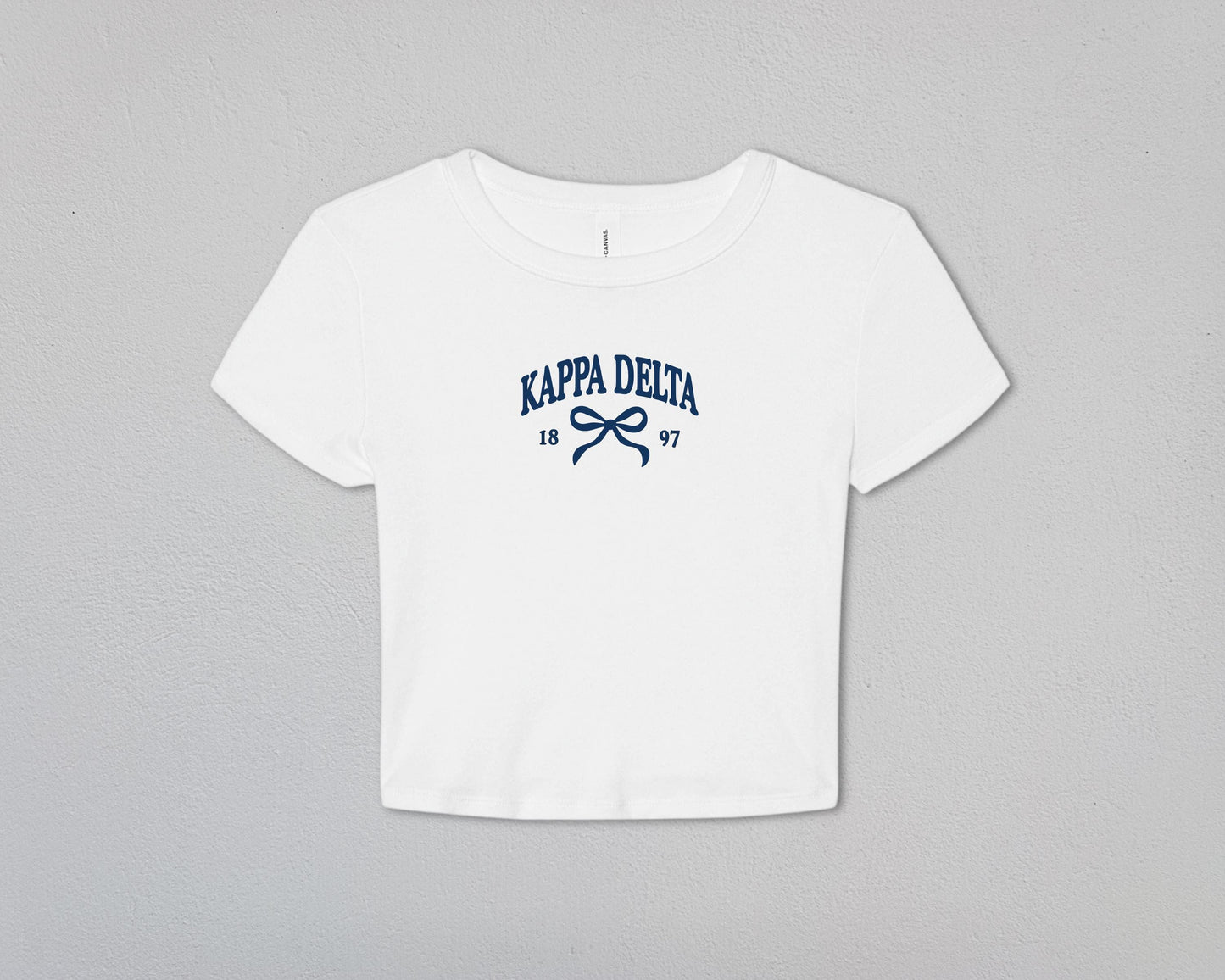 Kappa Delta Tied Together Baby Tee
