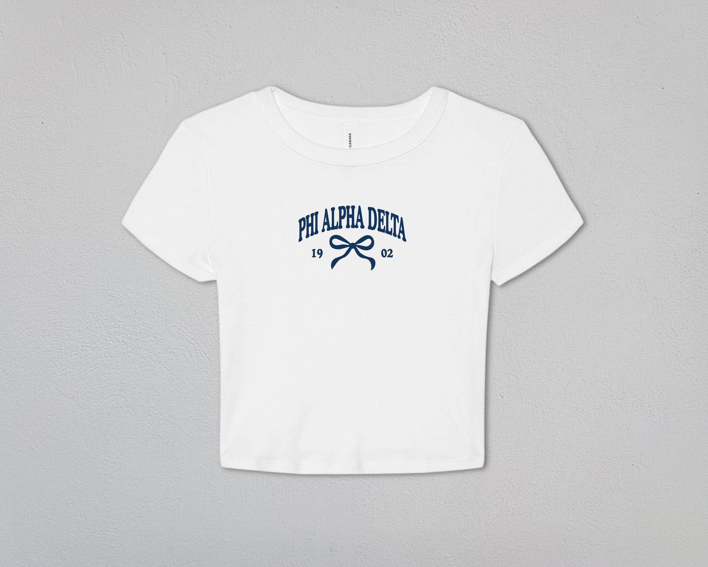 Phi Alpha Delta Tied Together Baby Tee