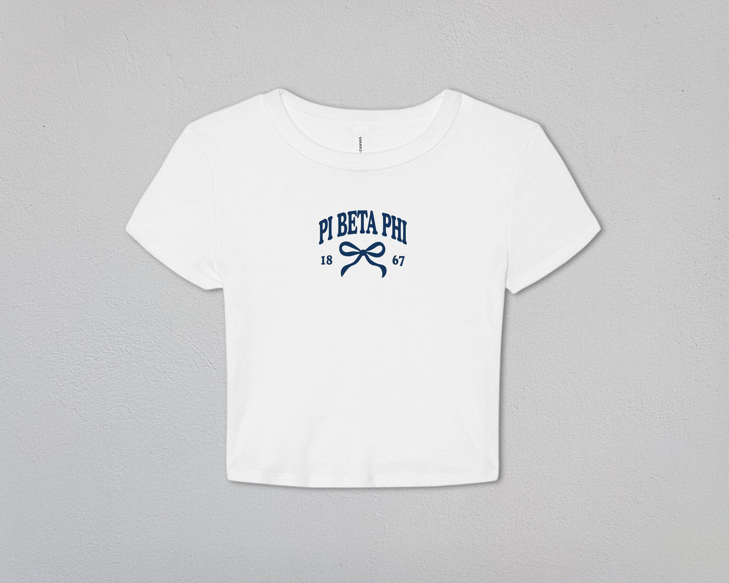 Pi Beta Phi Tied Together Baby Tee