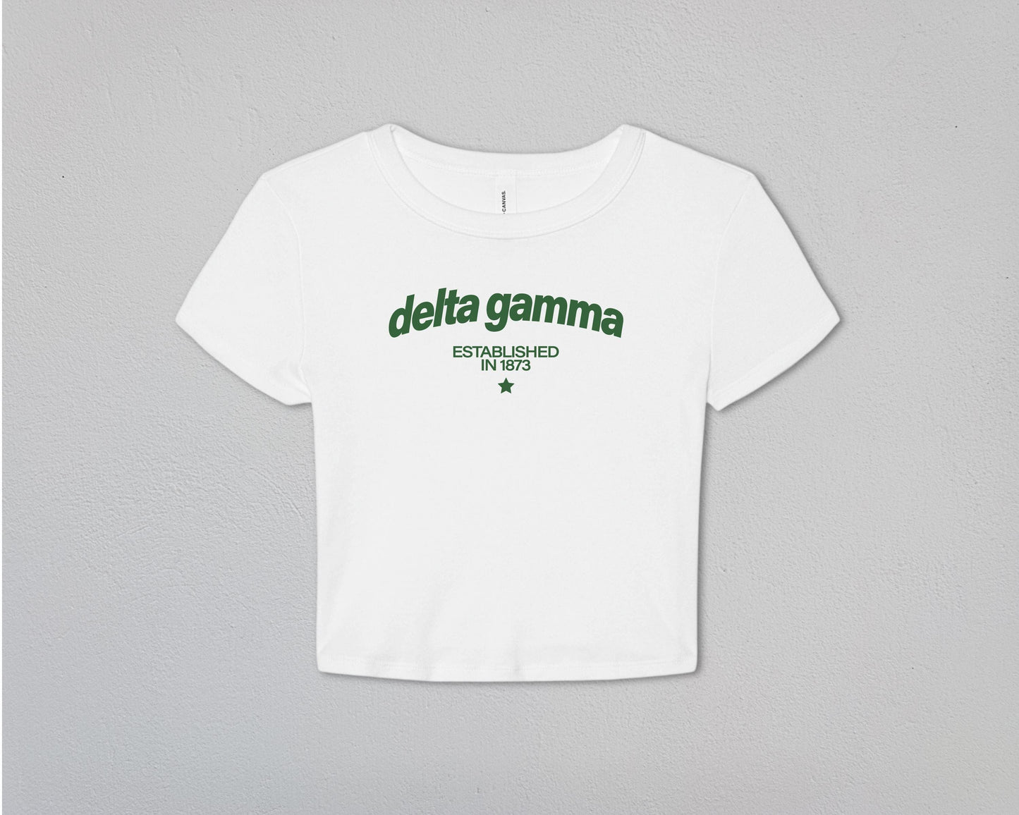 Delta Gamma Evergreen Baby Tee