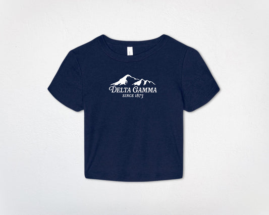 Delta Gamma Alpine Baby Tee