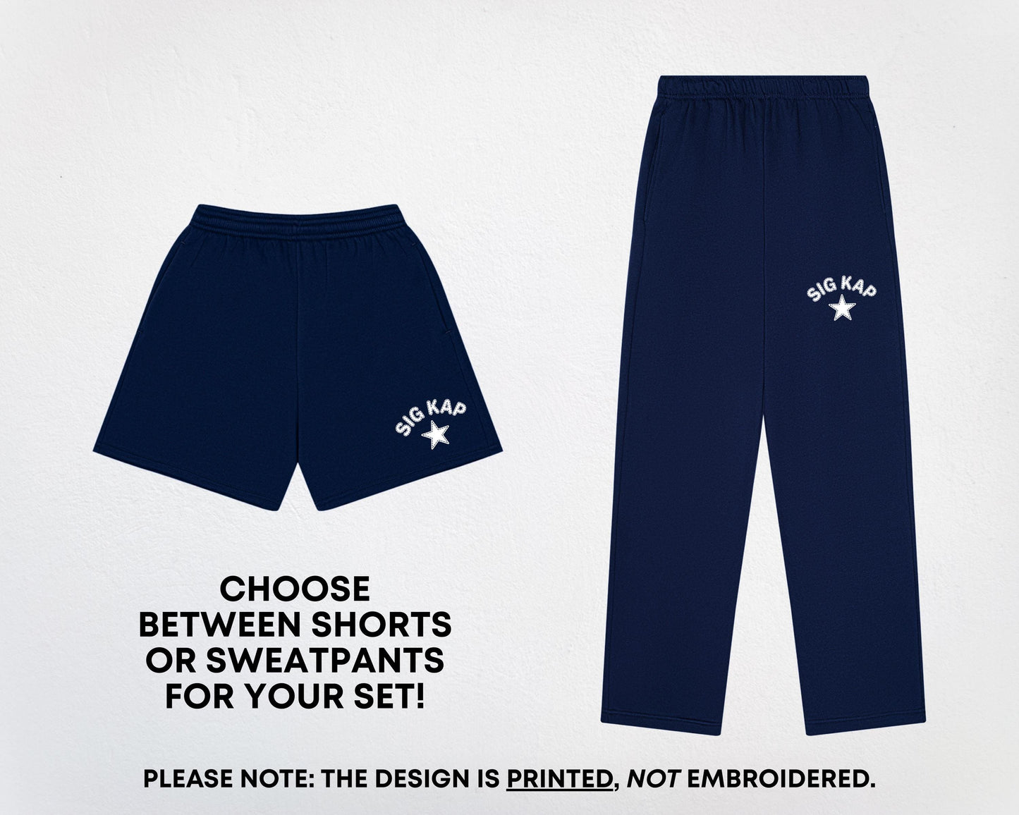 Sigma Kappa Allstar Sweat Set | Sigma Kappa Apparel | Sorority Matching Set