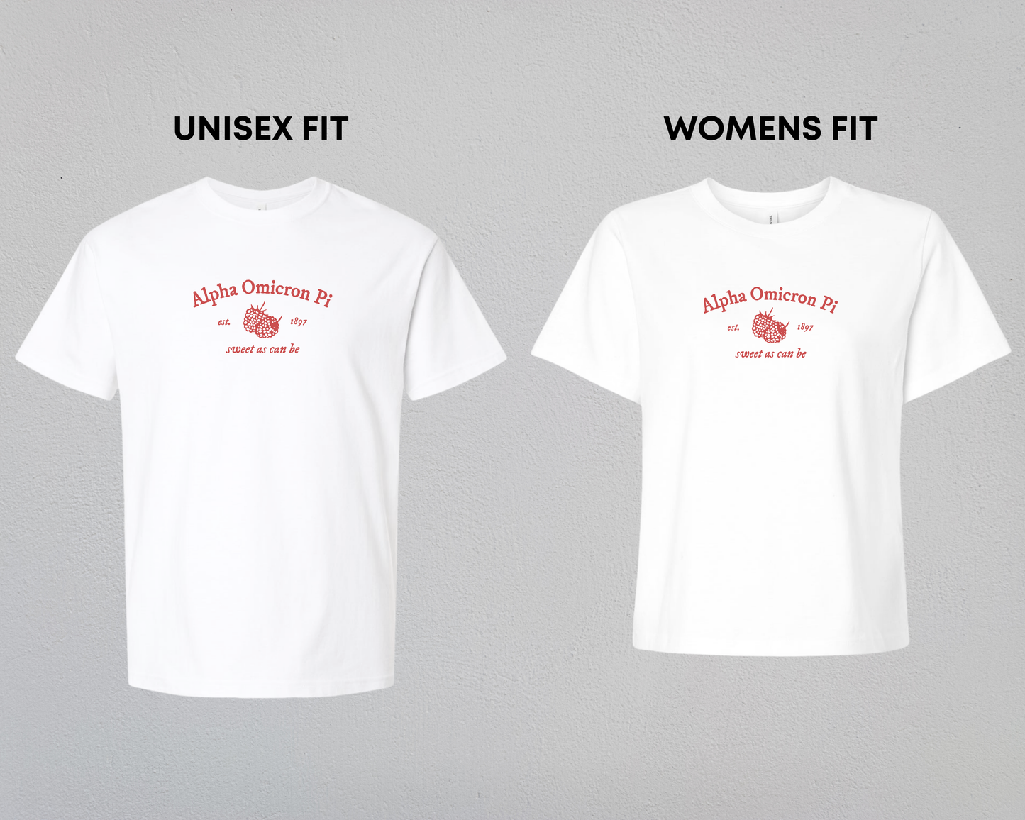 Alpha Omicron Pi Sweet As Can Be Tee