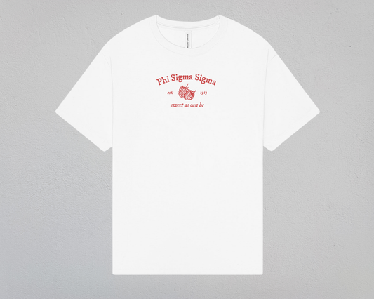 Phi Sigma Sigma Sweet As Can Be Tee