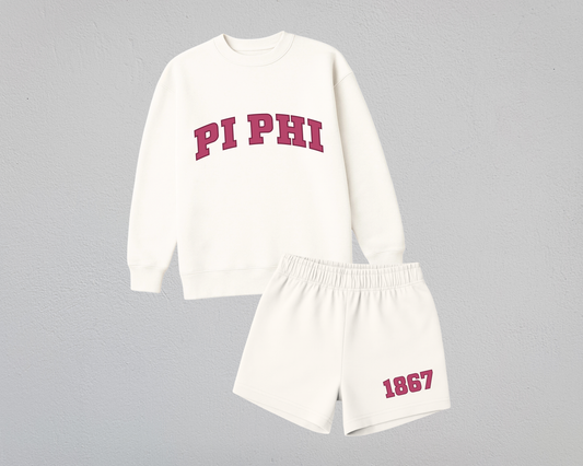 Pi Beta Phi True Colors Matching Sweat Set