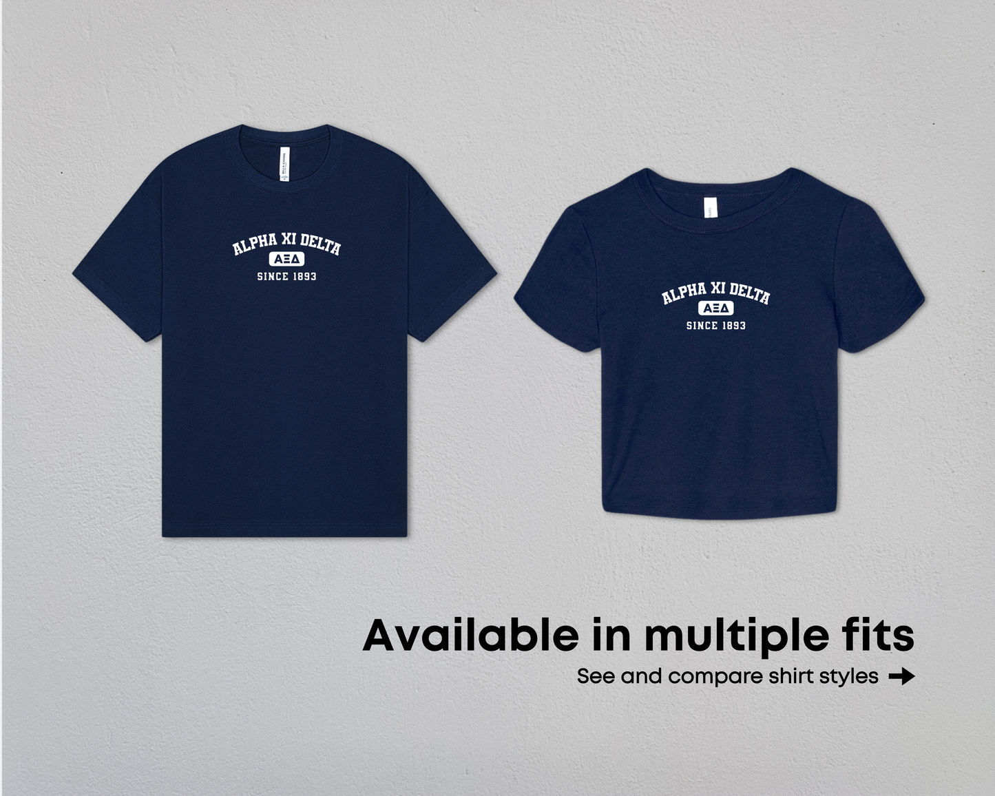 Alpha Xi Delta Game Day Tees & Baby Tee