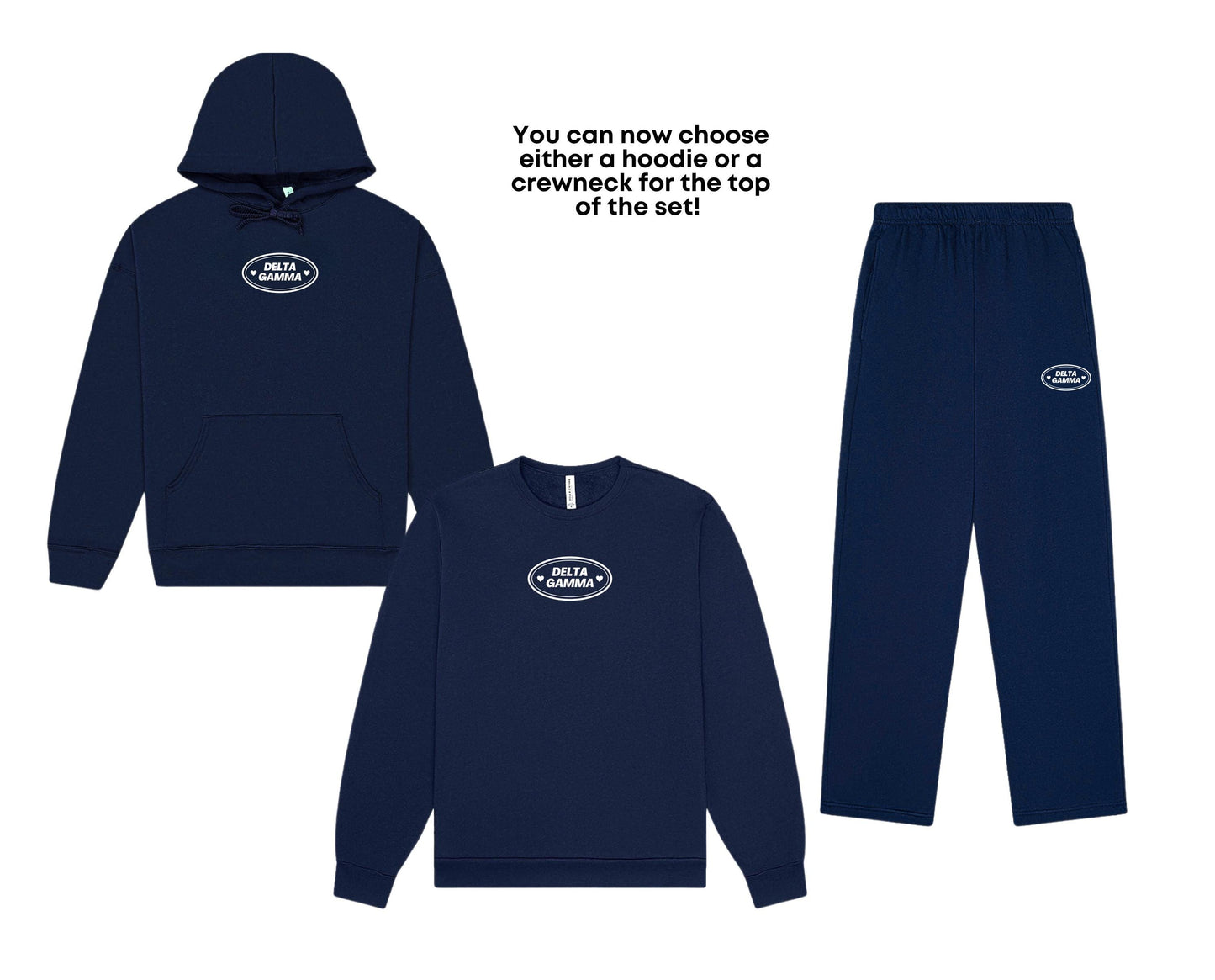Delta Gamma Trendsetter Sweat Set