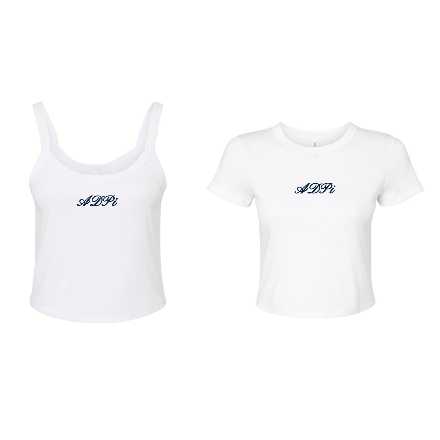 Alpha Delta Pi Cloud Nine Crop Top