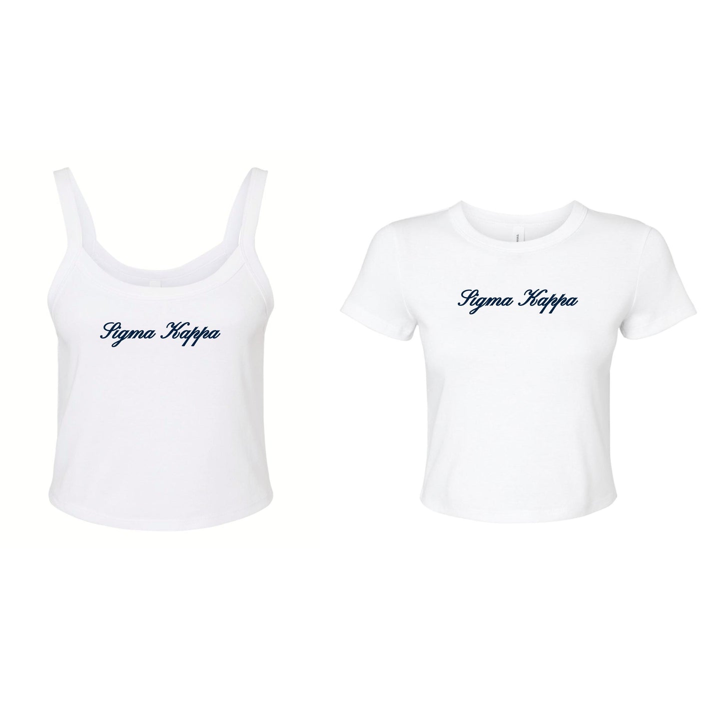 Sigma Kappa Cloud Nine Crop Top