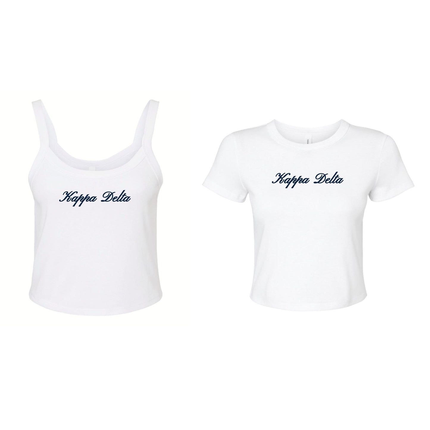 Kappa Delta Cloud Nine Crop Top