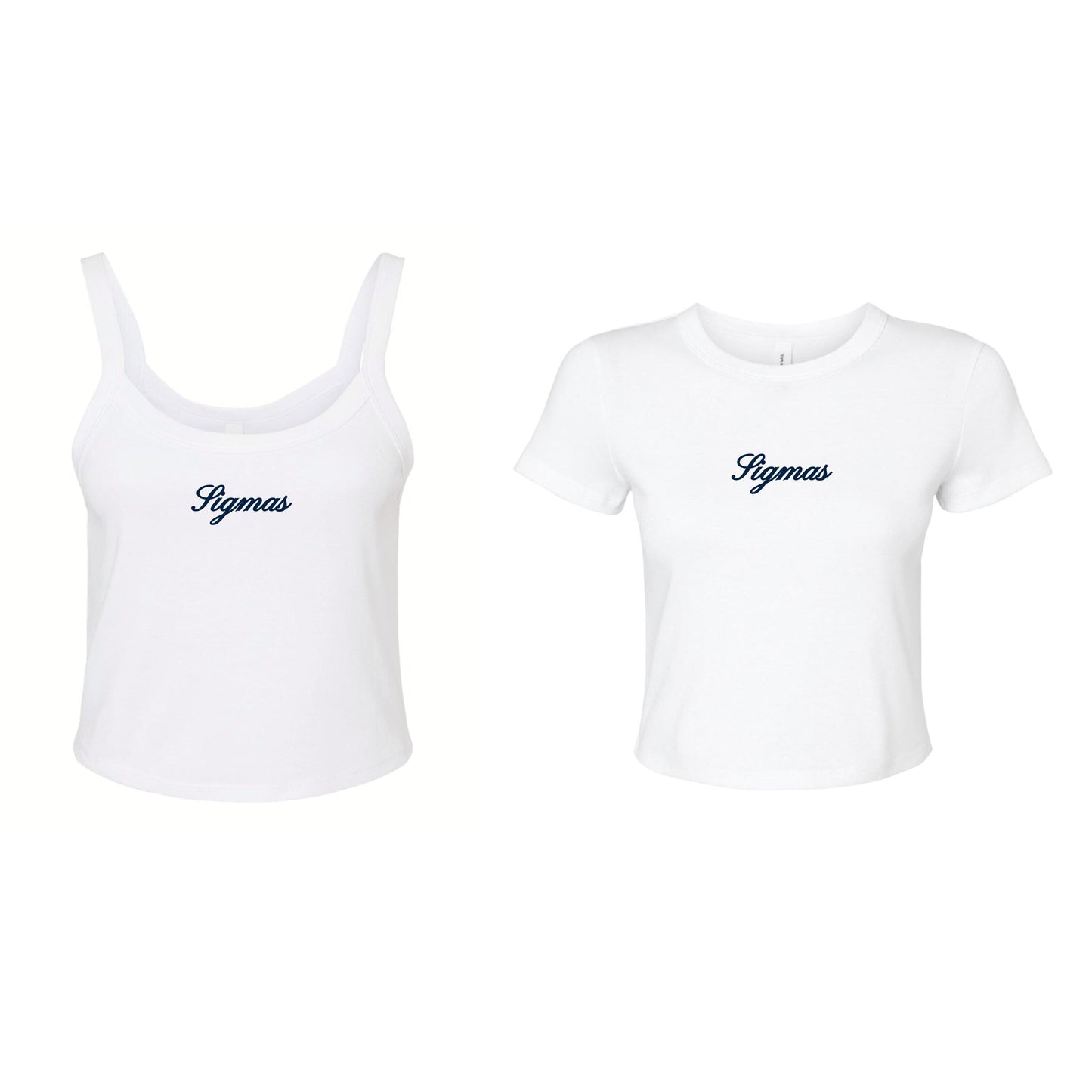 Sigma Psi Zeta Cloud Nine Crop Top