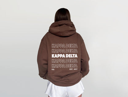 Kappa Delta Brown Sweatshirt