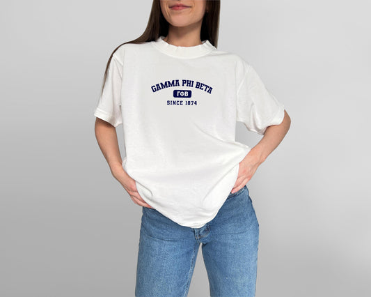 Gamma Phi Beta Game Day Tee