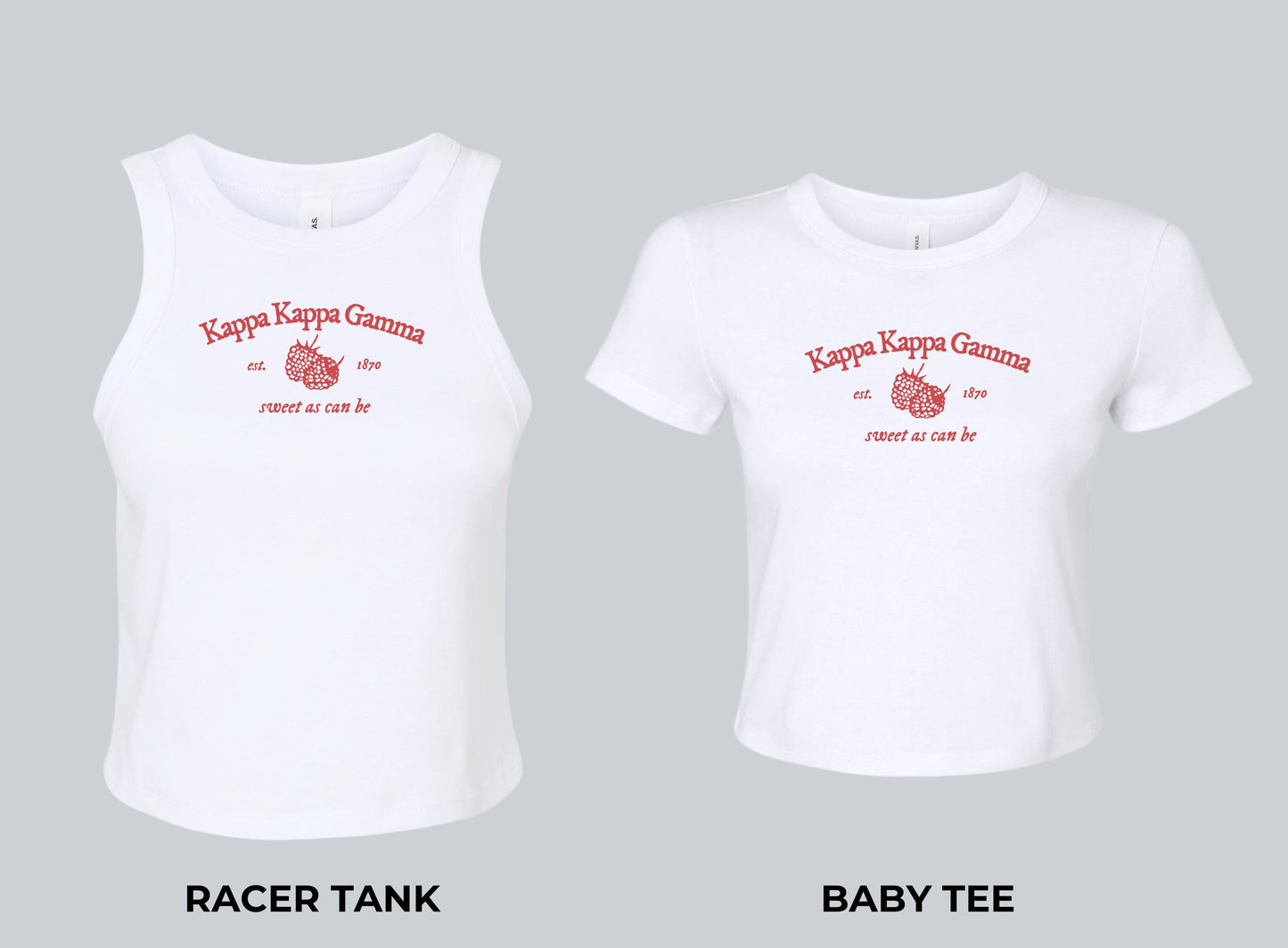 Kappa Kappa Gamma Sweet As Can Be Crop Top