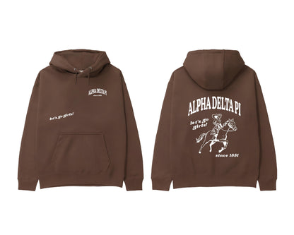 Alpha Delta Pi Let's Go Girls Sweatshirt