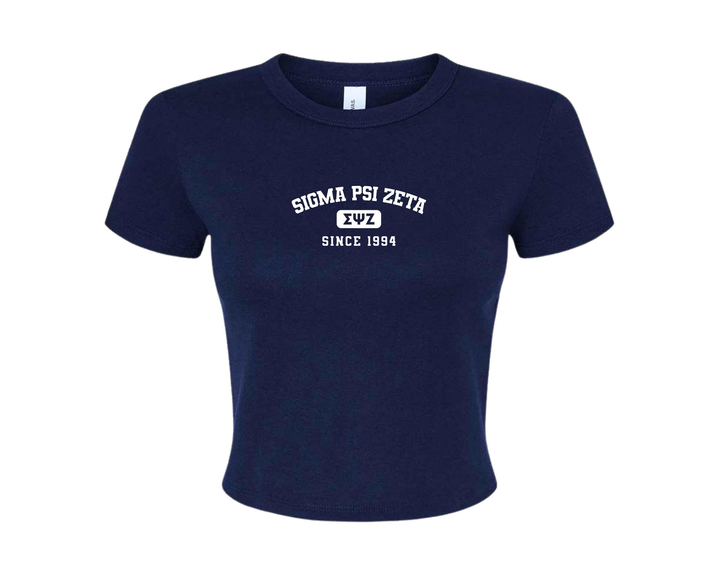 Sigma Psi Zeta Game Day Crop Top