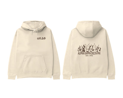 alpha Kappa Delta Phi Flames Sweatshirt