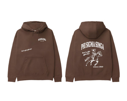 Phi Sigma Sigma Let's Go Girls Sweatshirt