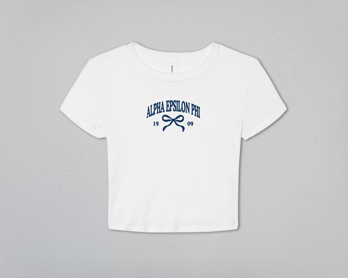 Alpha Epsilon Phi Tied Together Baby Tee