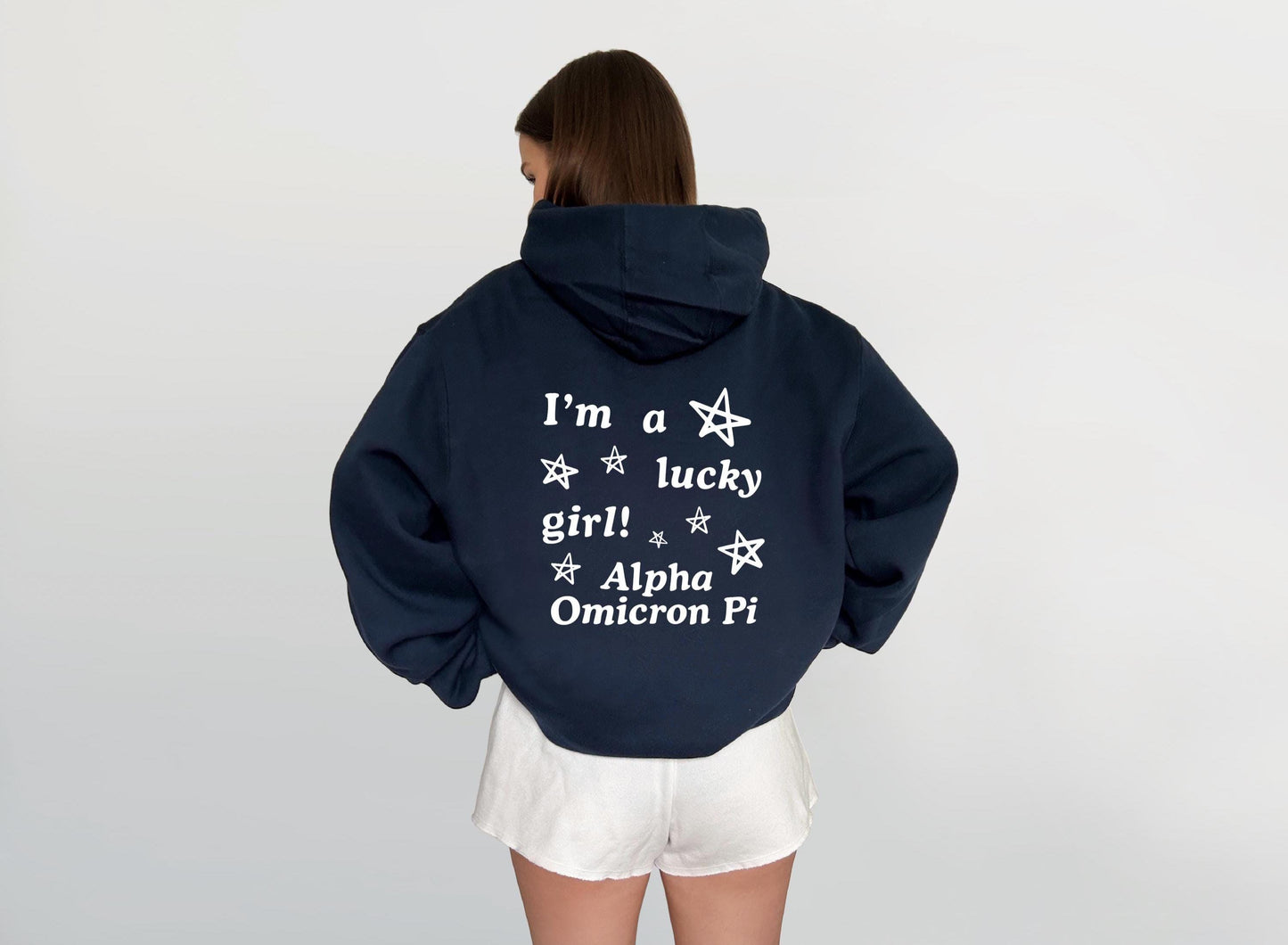 Alpha Omicron Pi Lucky Girl Sweatshirt