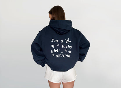 alpha Kappa Delta Phi Lucky Girl Sweatshirt