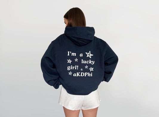 alpha Kappa Delta Phi Lucky Girl Sweatshirt
