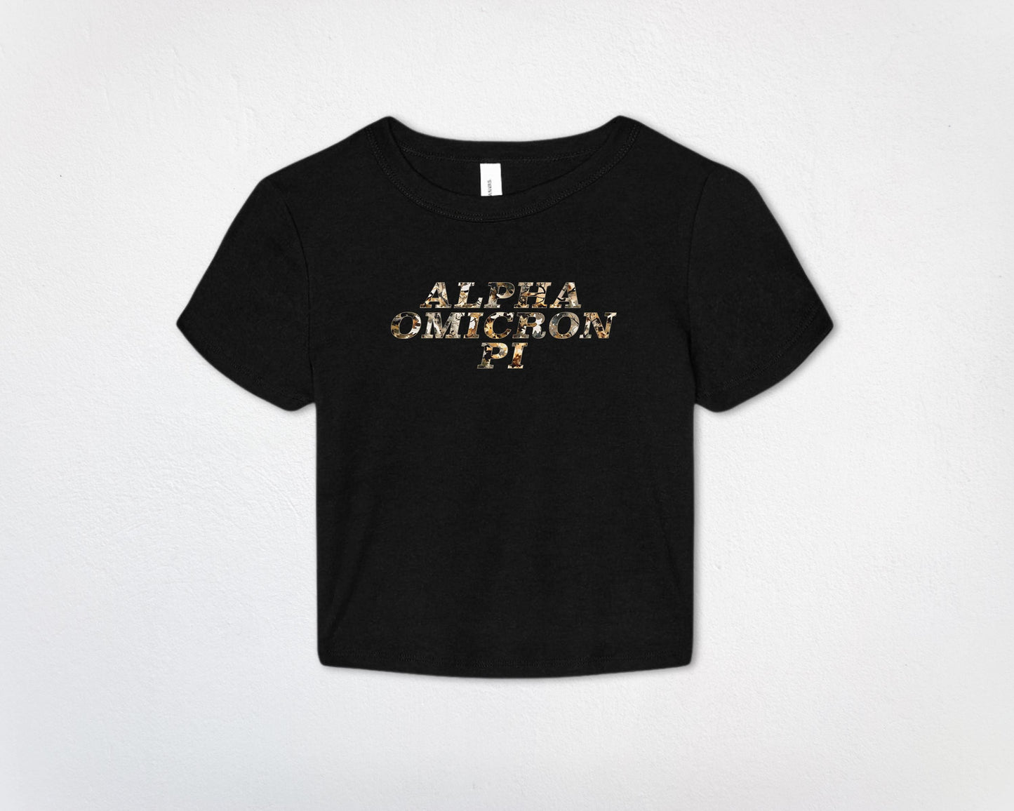 Alpha Omicron Pi Scout Baby Tee