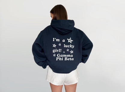 Gamma Phi Beta Lucky Girl Sweatshirt