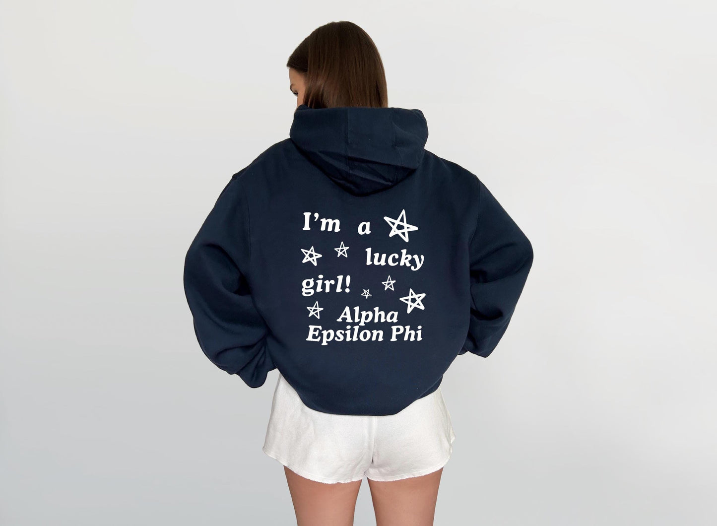 Alpha Epsilon Phi Lucky Girl Sweatshirt
