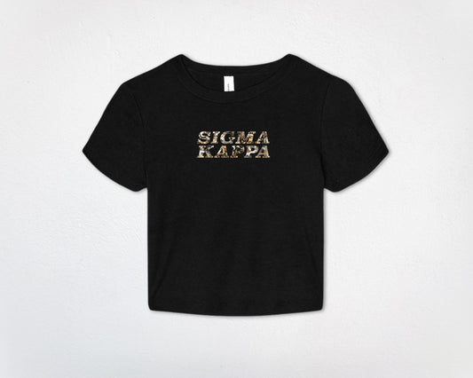 Sigma Kappa Scout Baby Tee