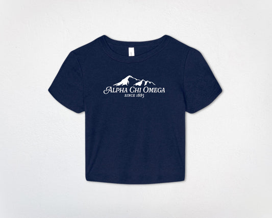 Alpha Chi Omega Alpine Baby Tee