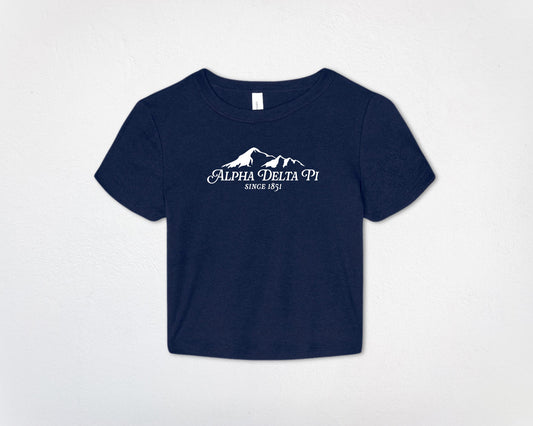 Alpha Delta Pi Alpine Baby Tee